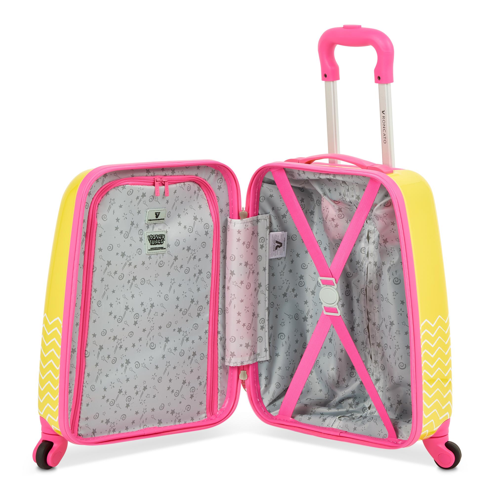 Roncato trolley kids in abs "Looney Tunes" Giallo 441001.06 TWEETY