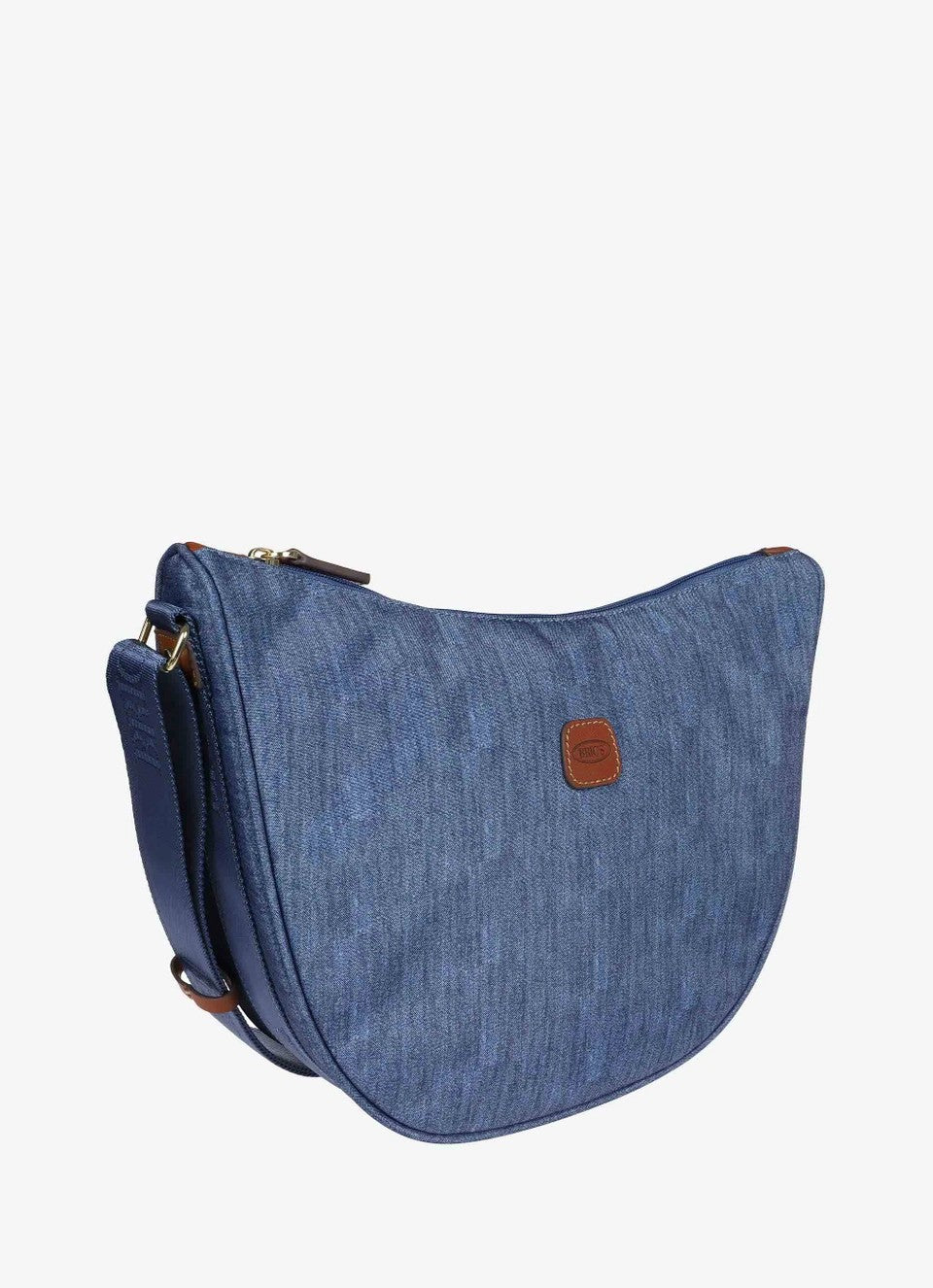 Bric's borsa a tracolla in tessuto "X-Collection" Azzurro BXG45052.447 JEANS