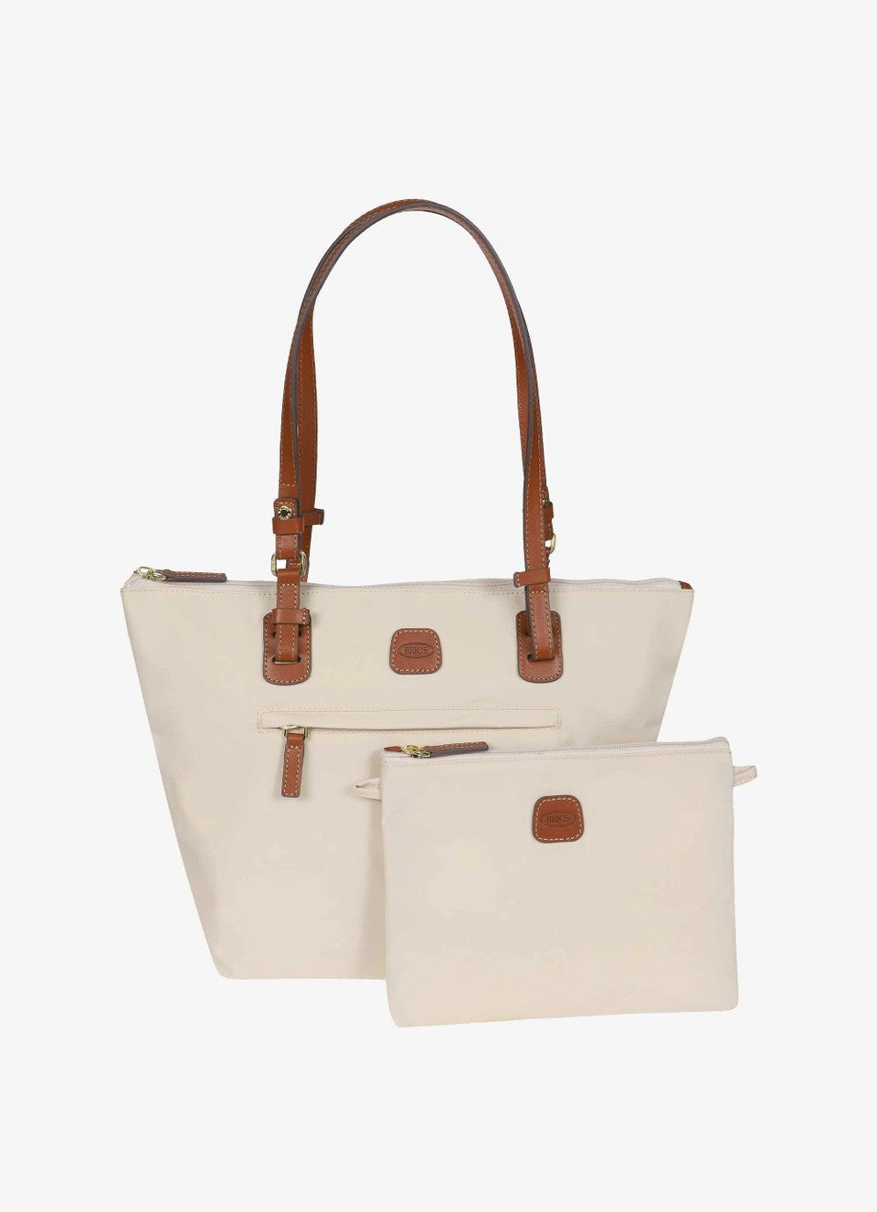 Bric's borsa shopping in tessuto "X-Collection" Beige BXG45071.270 BEIGE