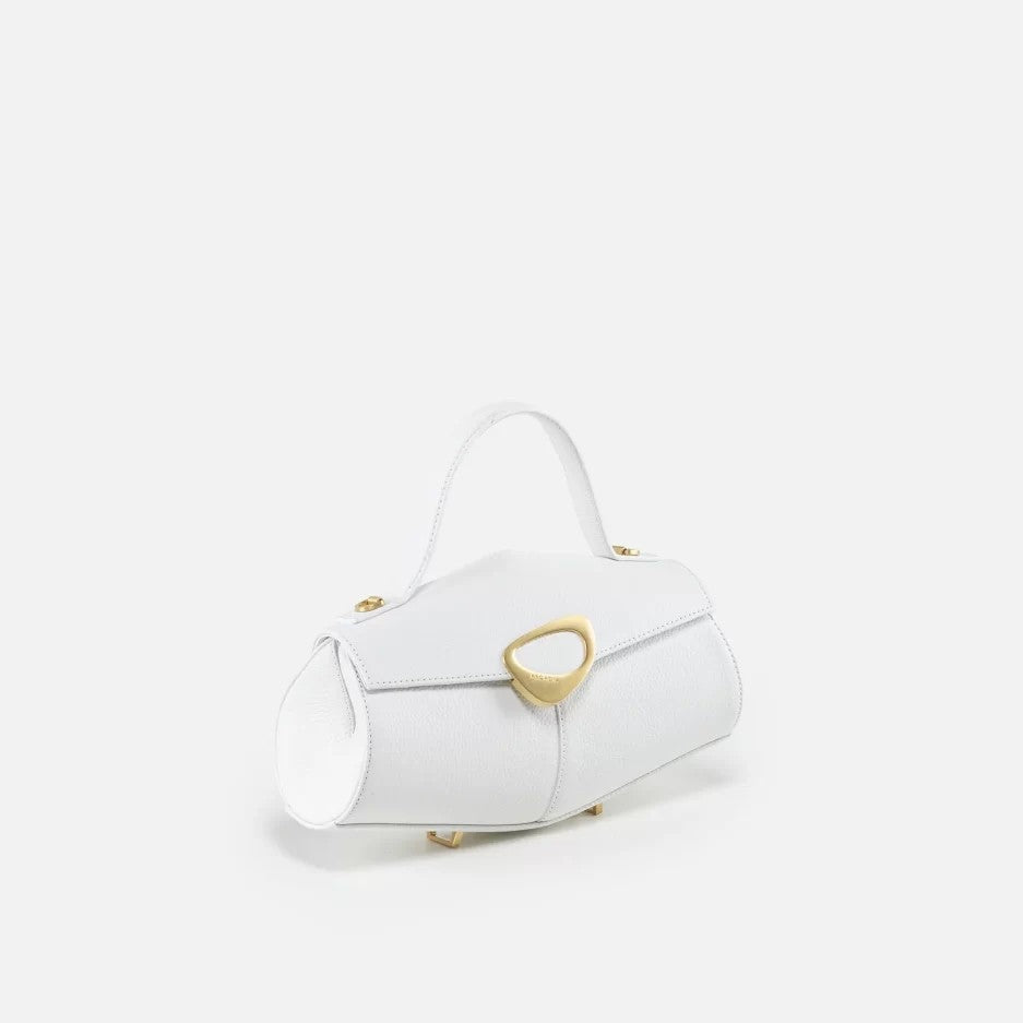Arcadia borsa a mano in pelle "Calipso" Bianco 4188.BIANCO