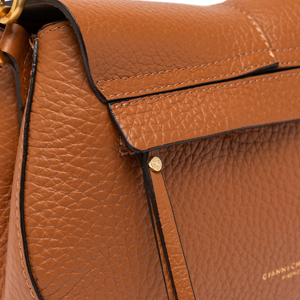 Gianni Chiarini borsa a spalla in pelle "Helena Round" Cuoio BS11088TKL-NASPM.206 CUOIO