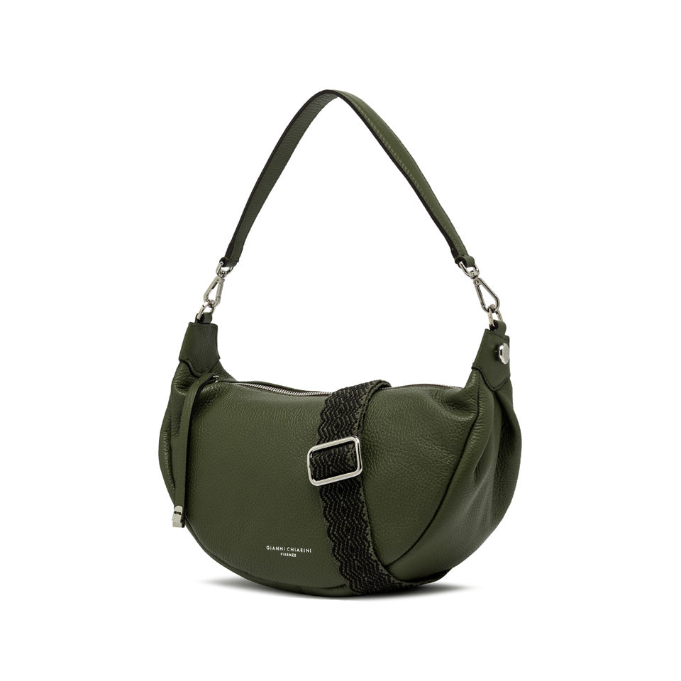 Gianni Chiarini borsa a spalla in pelle "Aisha" Verde BS11550COMM GRN-NA.14051 DEEP