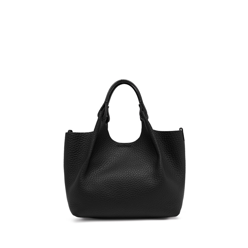 Gianni Chiarini borsa a mano in pelle "Dua" Nero BS9719RNGDBL.12565 NERO-CASTOR