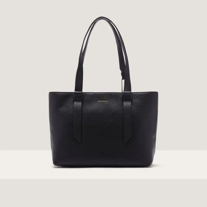 Coccinelle borsa shopping in pelle "Malory" Nero E1R1K110201.001 NOIR