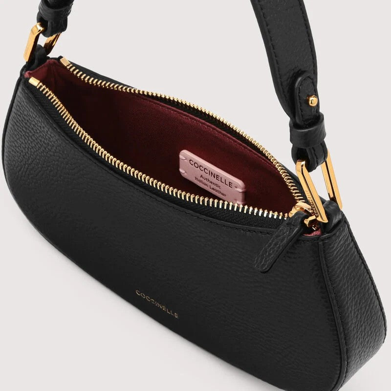 Coccinelle borsa a spalla in pelle "Merveille" Nero E5MRF520101.001 NOIR