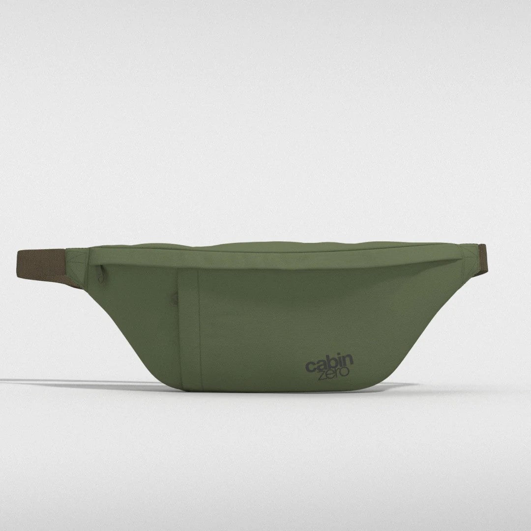 Cabin Zero marsupio in tessuto "Hip Pack" Verde CZ20.1802 GEORGIAN KHAKI