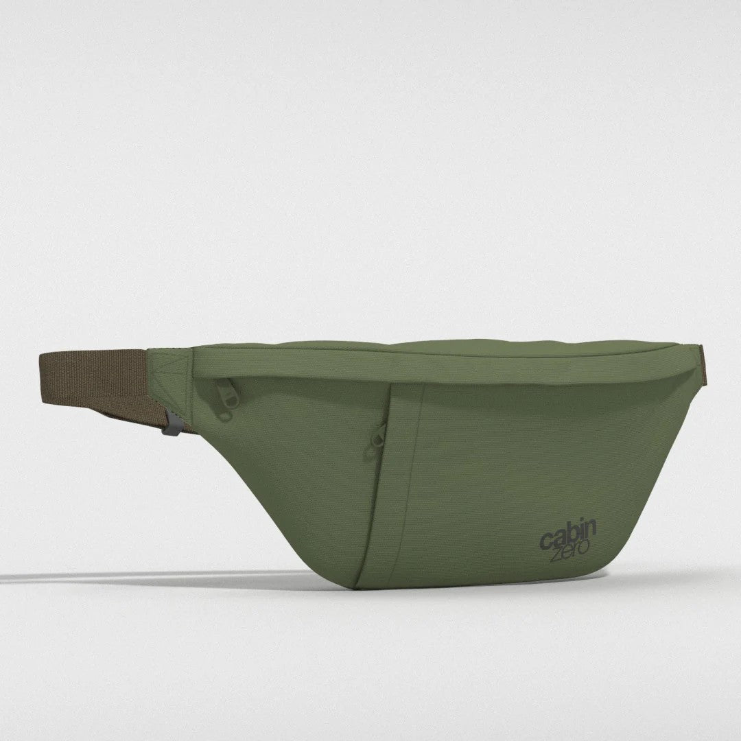 Cabin Zero marsupio in tessuto "Hip Pack" Verde CZ20.1802 GEORGIAN KHAKI