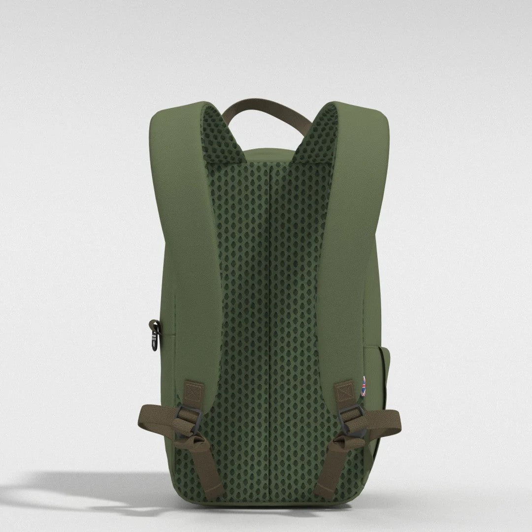 Cabin Zero zaino da viaggio in tessuto "Flight" Verde CZ23.1802 GEORGIAN KHAKI