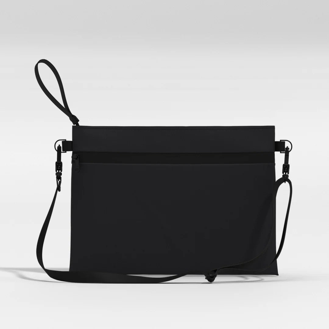 Cabin Zero pochette in tessuto "Classic" Nero CZ40.1201 ABSOLUTE BLACK