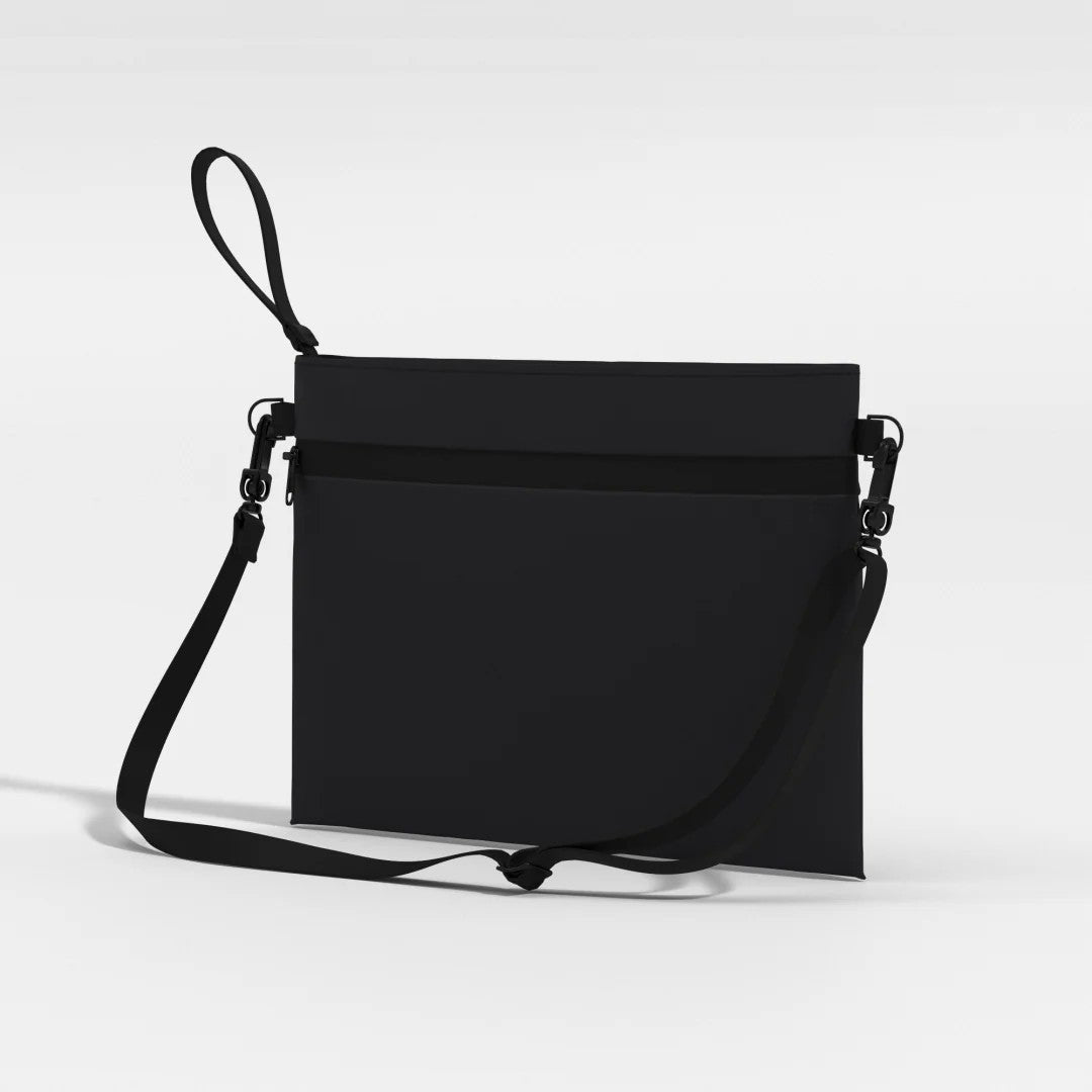 Cabin Zero pochette in tessuto "Classic" Nero CZ40.1201 ABSOLUTE BLACK