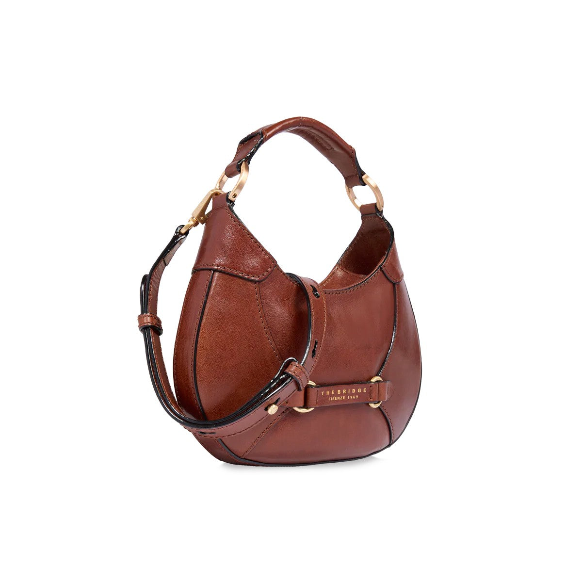 The Bridge borsa a tracolla in pelle "Isabella" Marrone 04500501.14