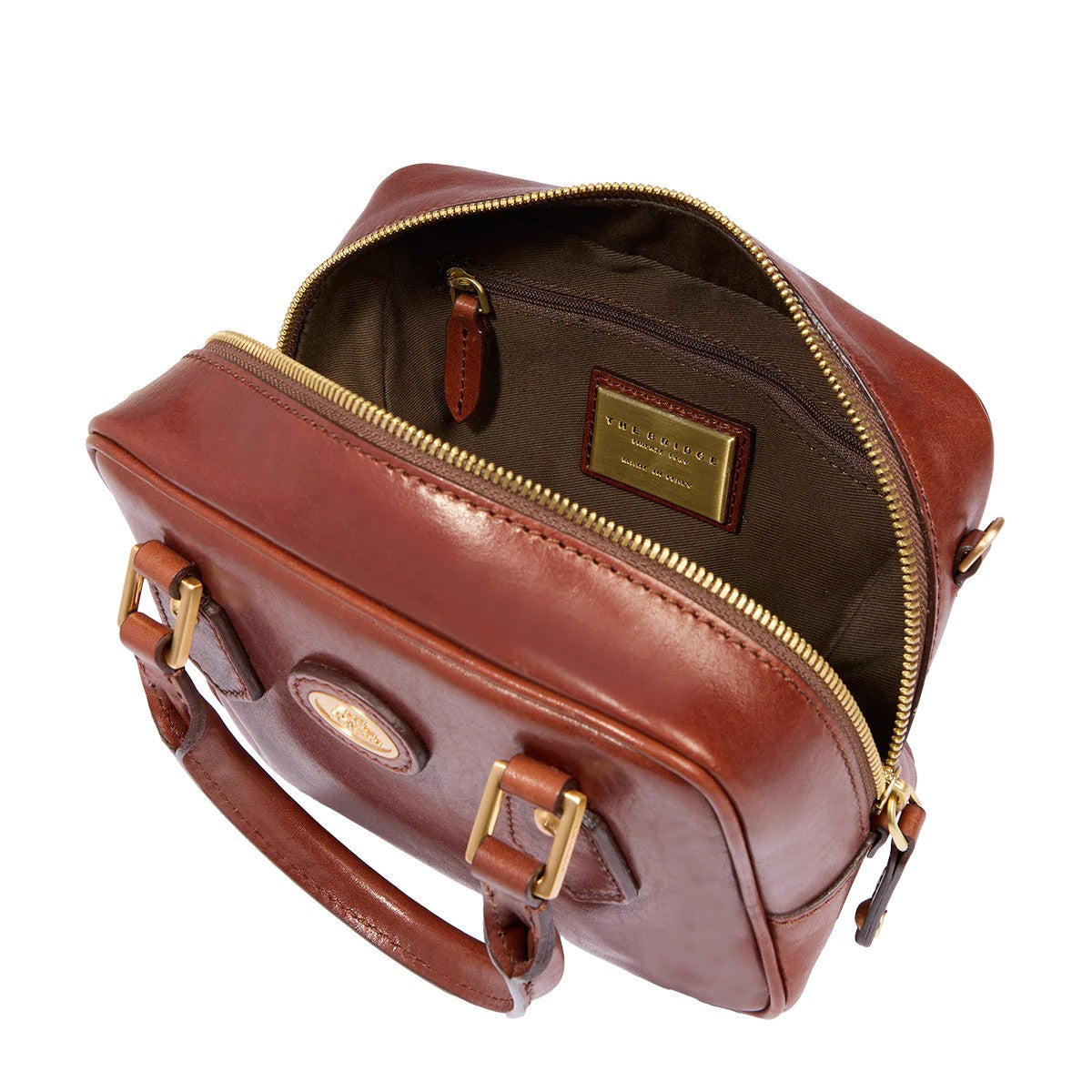 The Bridge borsa a mano in pelle "Stodo" Marrone 04540501.14