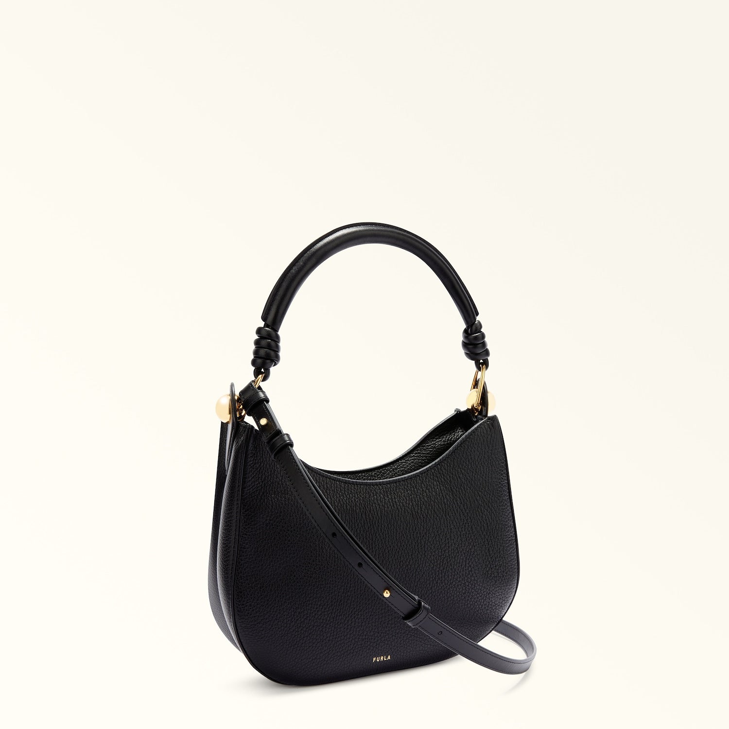 Furla borsa a spalla in pelle "Furla Sfera" Nero WB01489.O6000