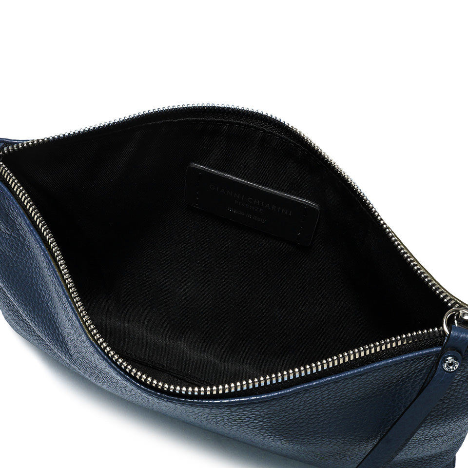 Gianni Chiarini pochette in pelle "Hermy" Blu BS3695GRN.0208 NAVY