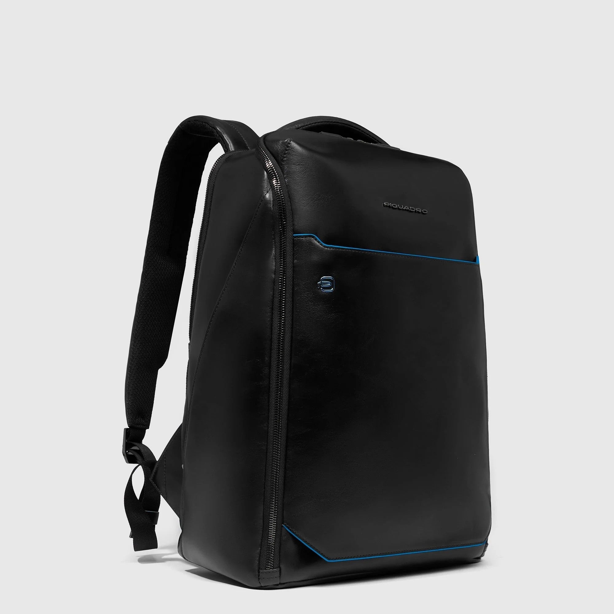 Piquadro zaino in pelle "Blue Square" Nero CA6591B2.N