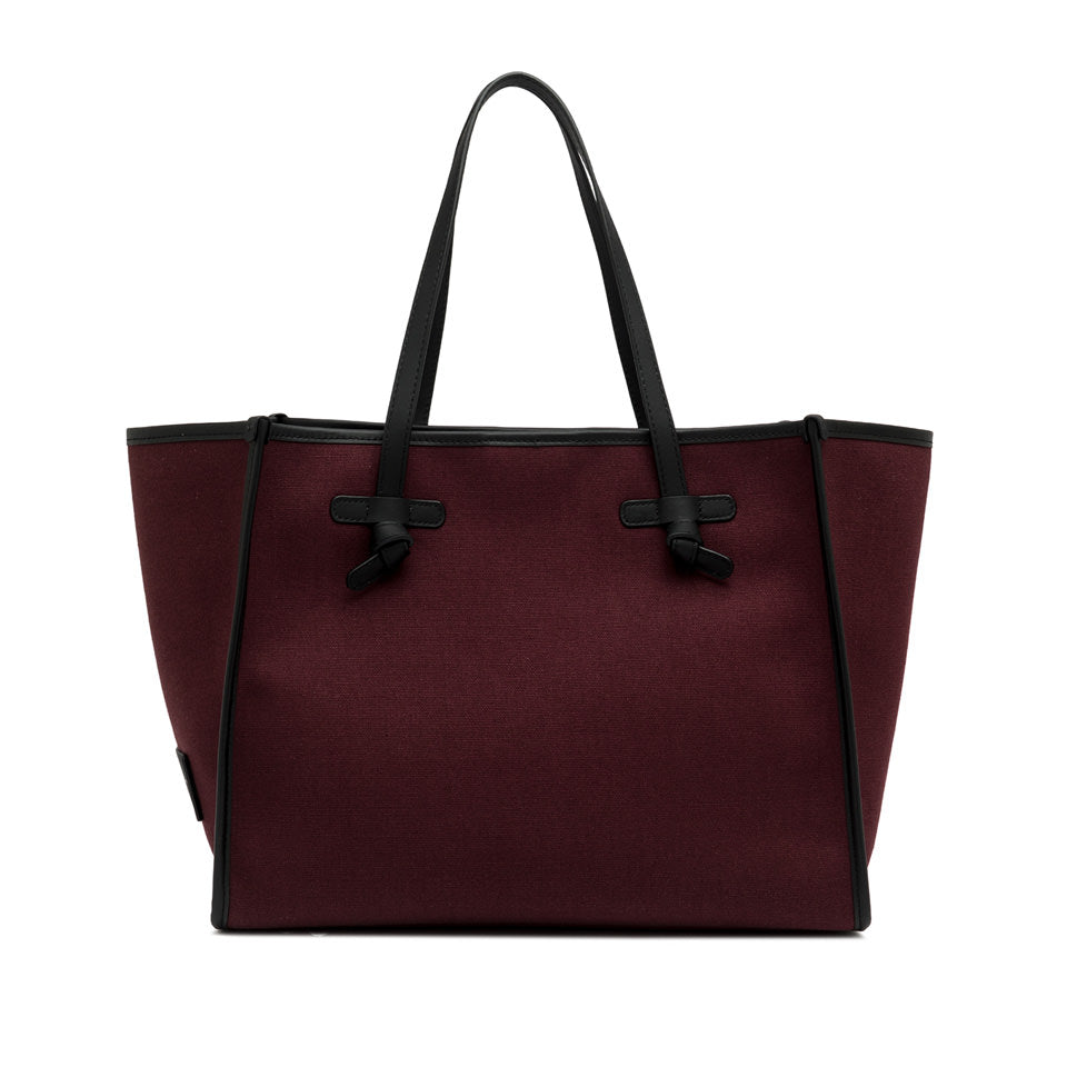 Gianni Chiarini borsa shopping in tessuto e pelle" Marcella" Bordeaux BS6850COMMCNV-SE.14196 OXBLOOD