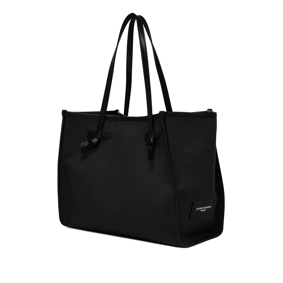 Gianni Chiarini borsa shopping in tessuto e pelle" Marcella" Nero BS6850COMMCNV-SE.4250 NERO-COR