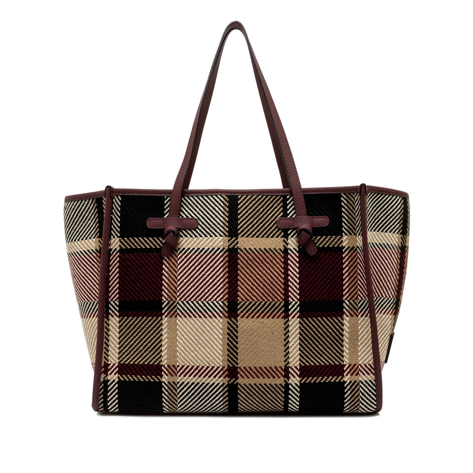 Gianni Chiarini borsa shopping in tessuto e pelle "Marcella" Multicolor BS6850COMM BLMR.11569 VAR BORD