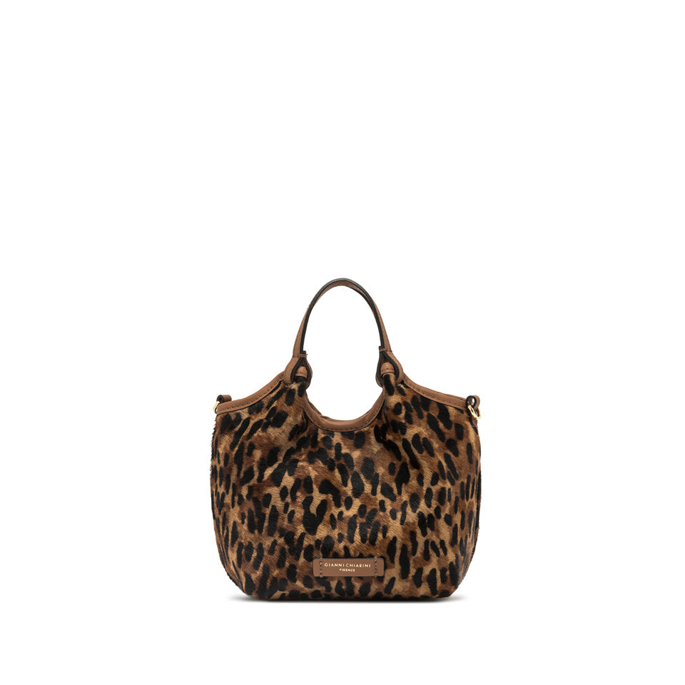 Gianni Chiarini borsa a mano in cavallino "Dua" Animalier BS11108 CAV-PL.14351 LINCE-CUO