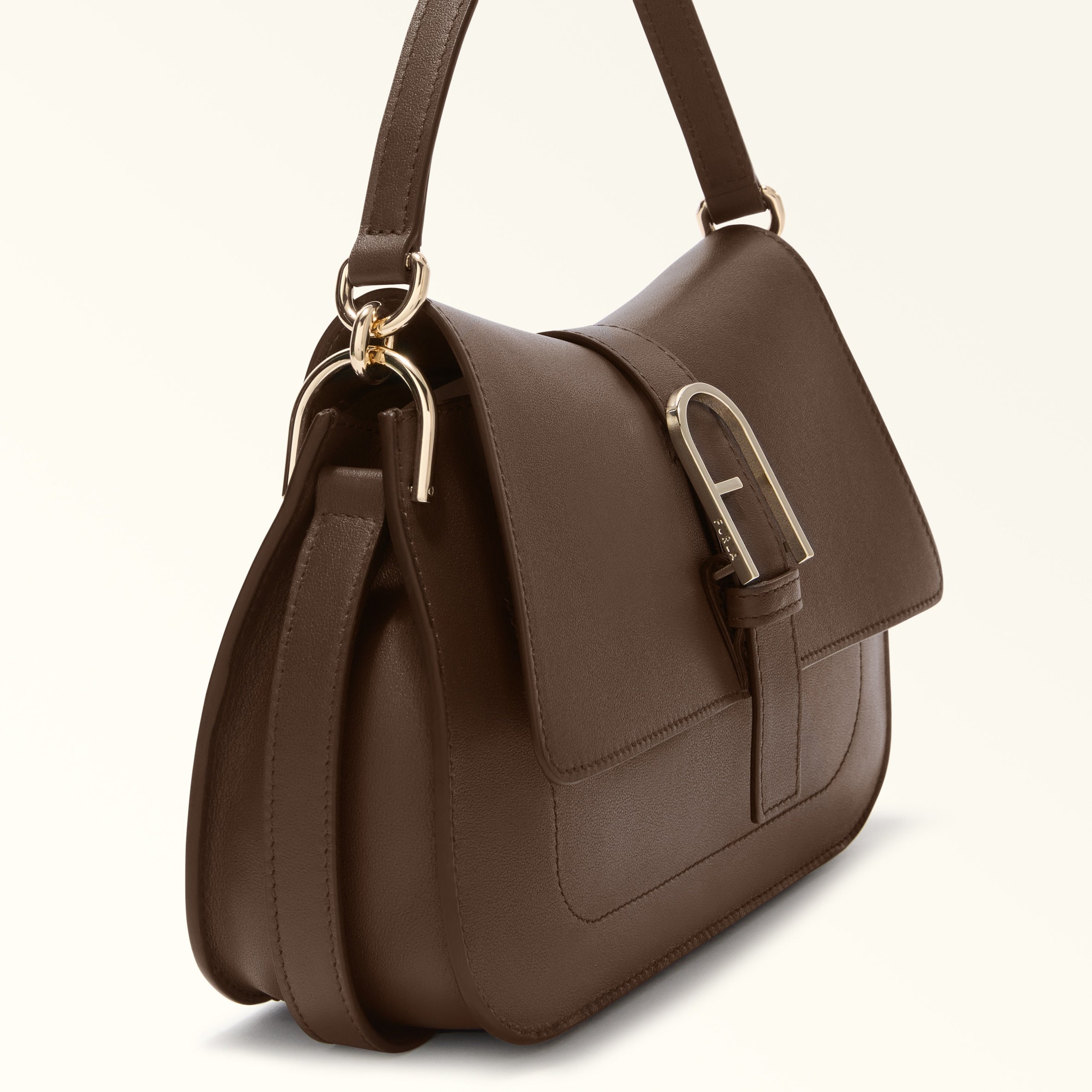Furla borsa a tracolla in pelle "Flow" Marrone WB00996.4284S ESPRESSO