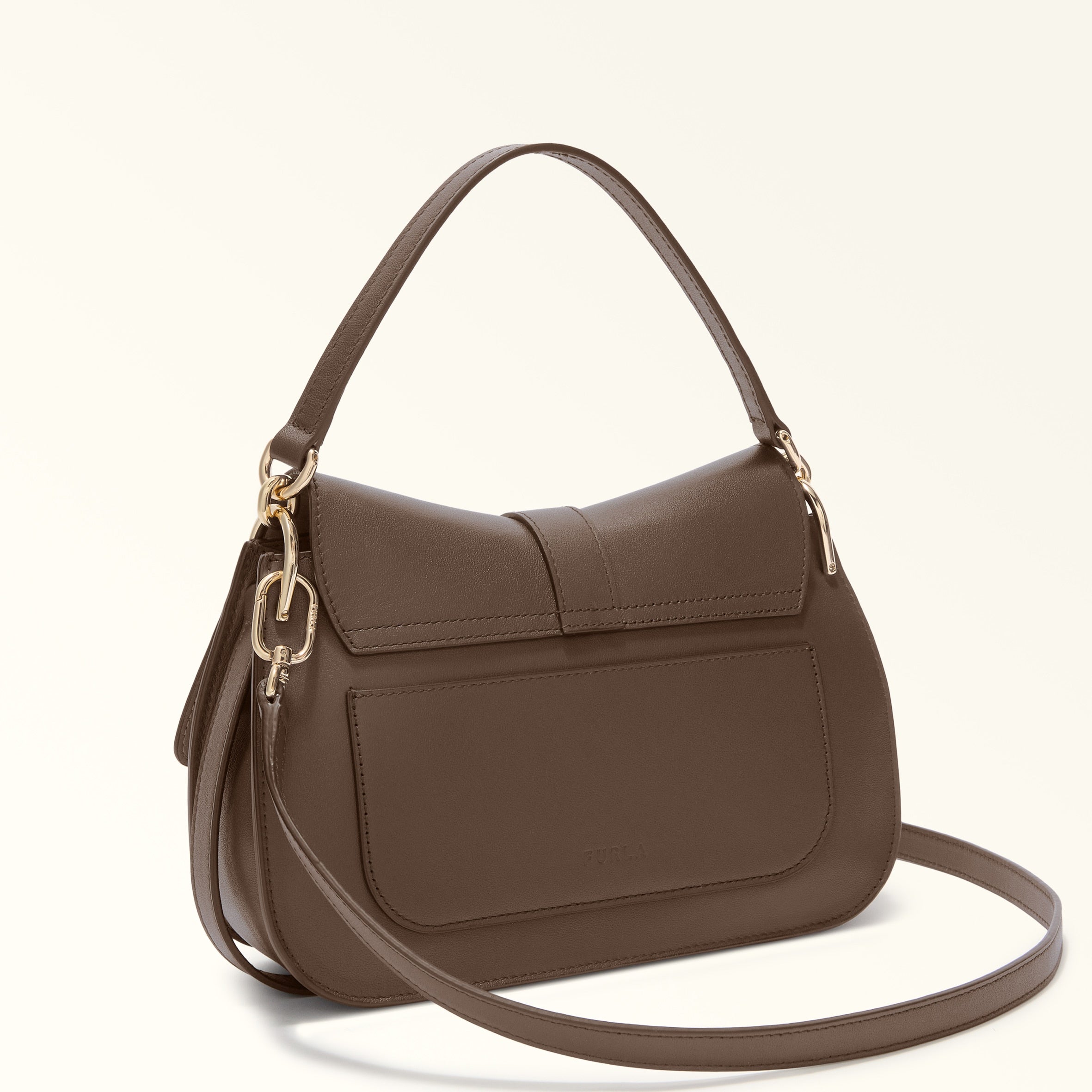Furla borsa a tracolla in pelle "Flow" Marrone WB00996.4284S ESPRESSO