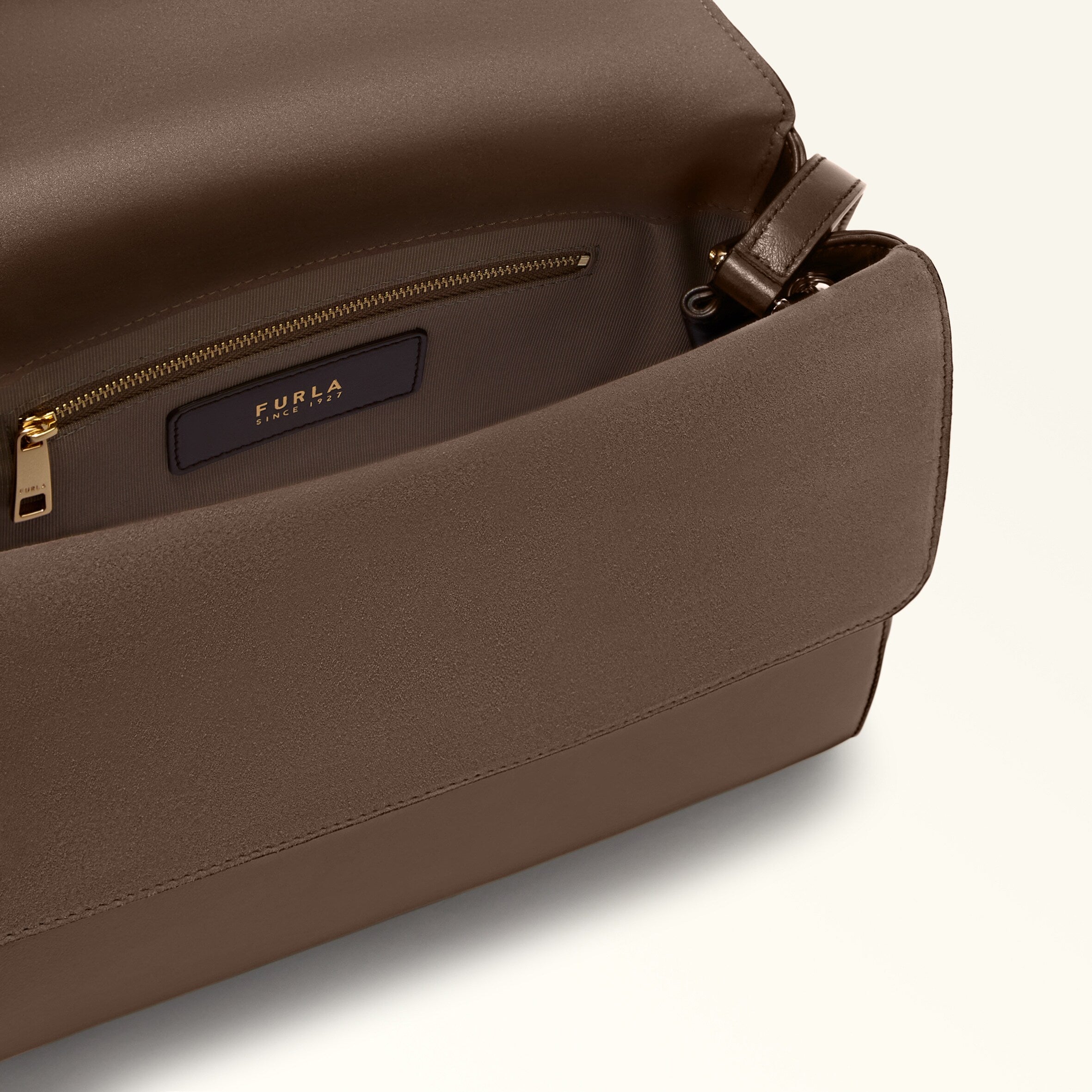 Furla borsa a spalla in pelle "Domus" Marrone WB01862.4284S ESPRESSO