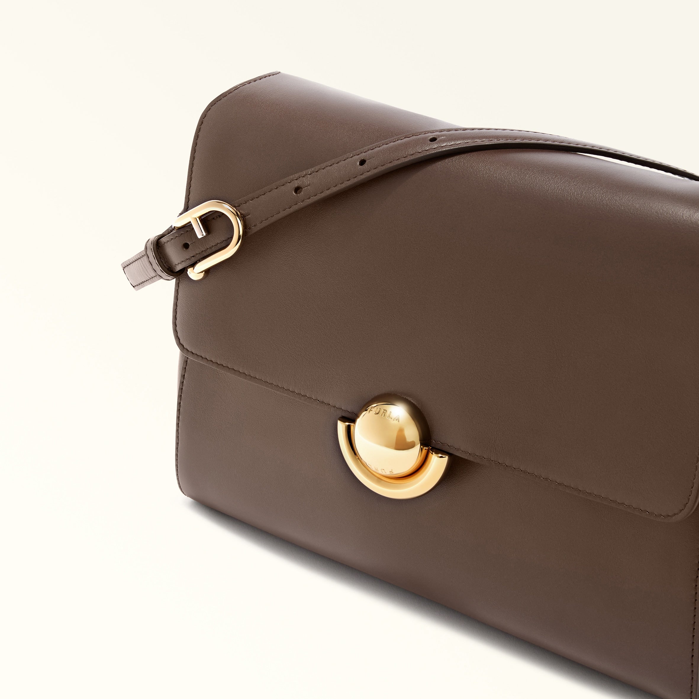 Furla borsa a spalla in pelle "Domus" Marrone WB01862.4284S ESPRESSO