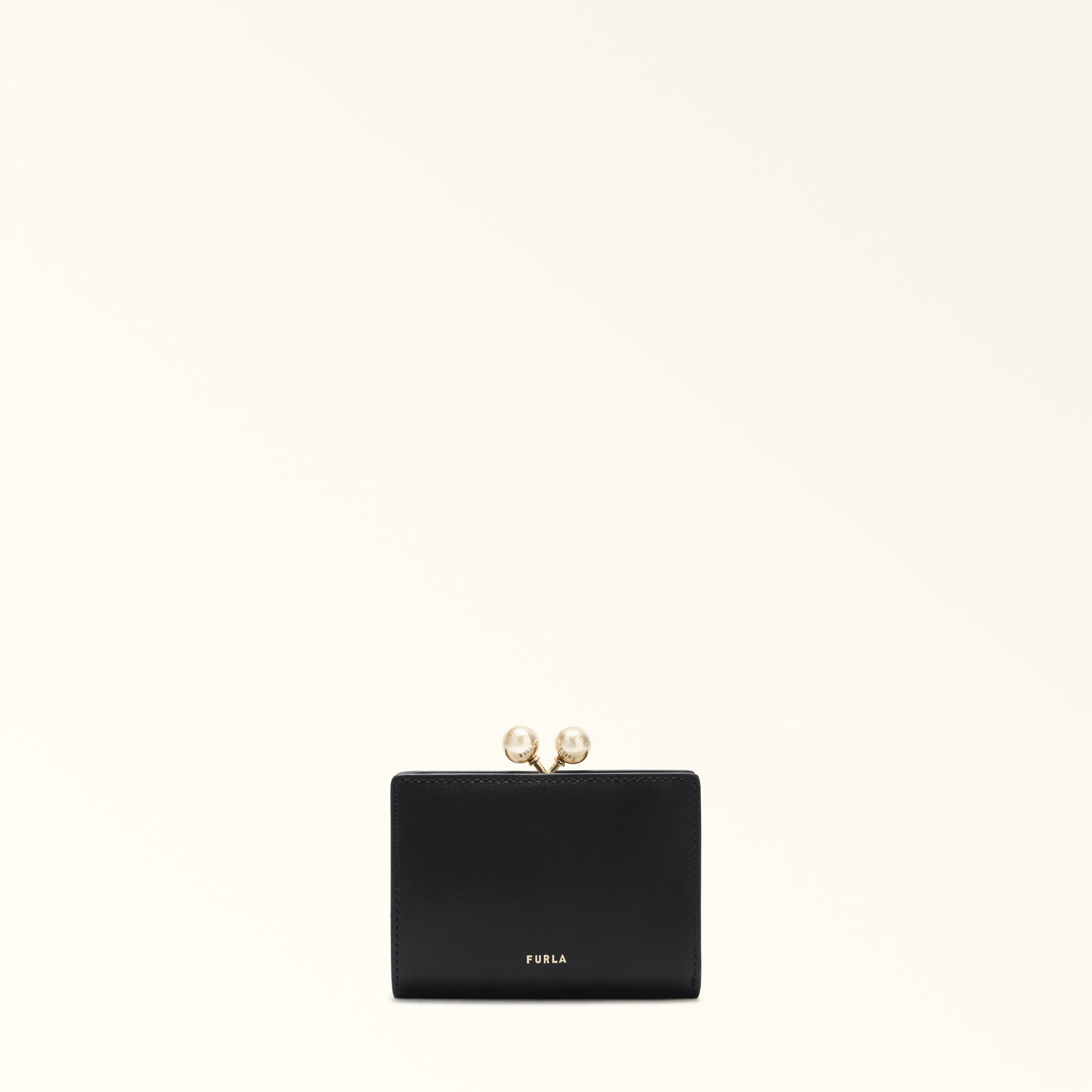 Furla portafogli in pelle "Dots" Nero WP00541.O6000 NERO