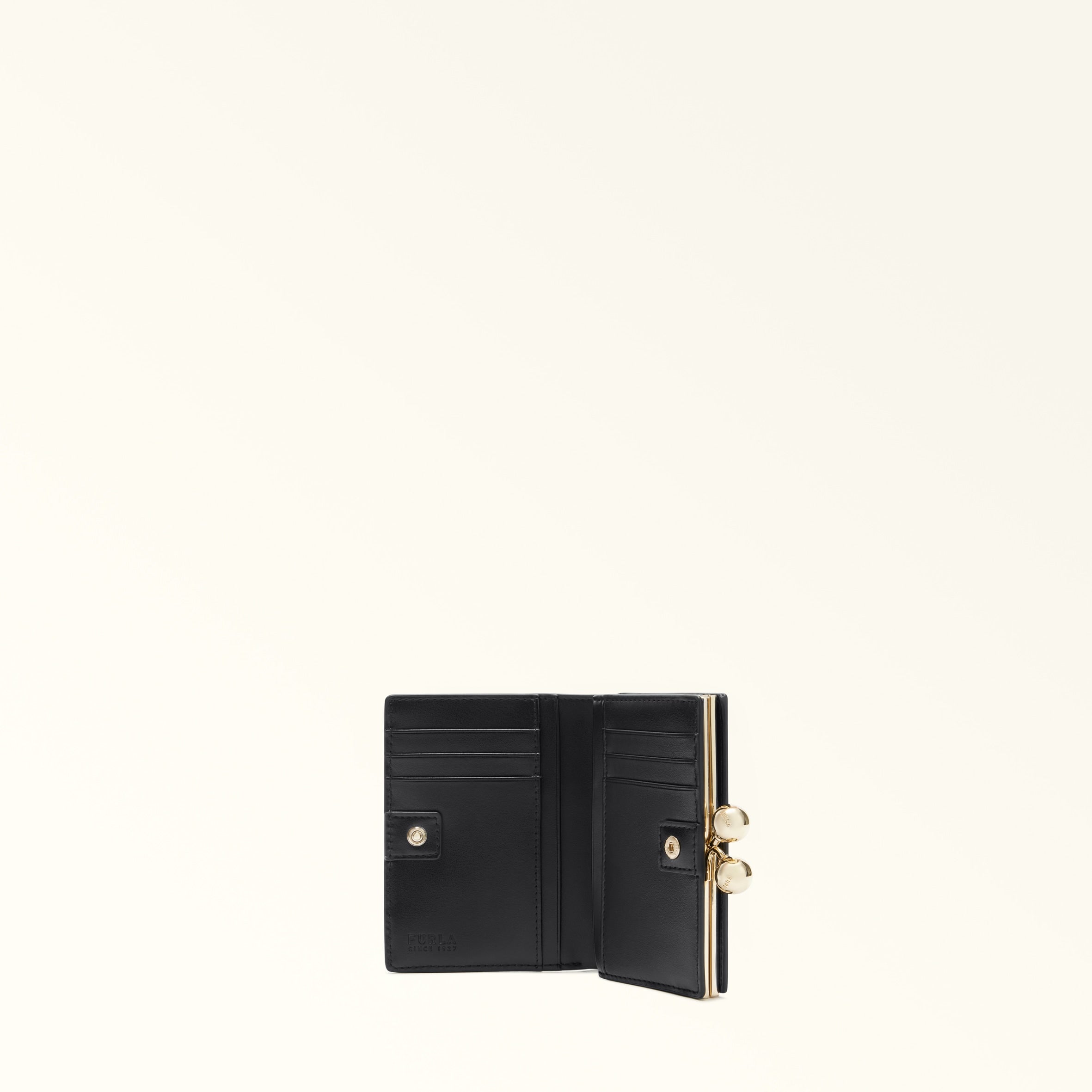Furla portafogli in pelle "Dots" Nero WP00541.O6000 NERO