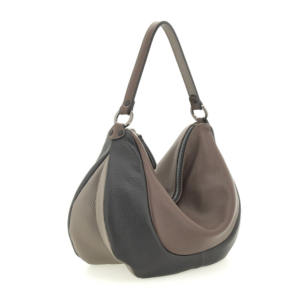 Gabs borsa a spalla in pelle "Marty L" Multicolor 170T3/2668.1937 QUERCIA/NERO/Z