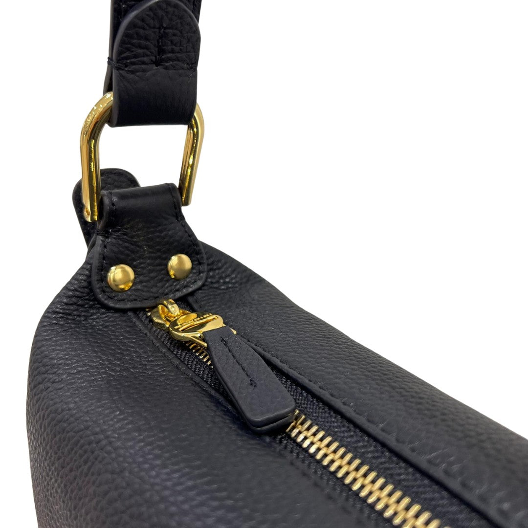 Nannini borsa a spalla in pelle "Keira" Blu 18677.NAVY