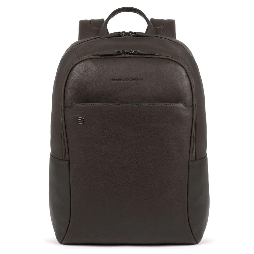 Piquadro zaino in pelle "B3 - Black Square" Marrone CA4762B3.TM