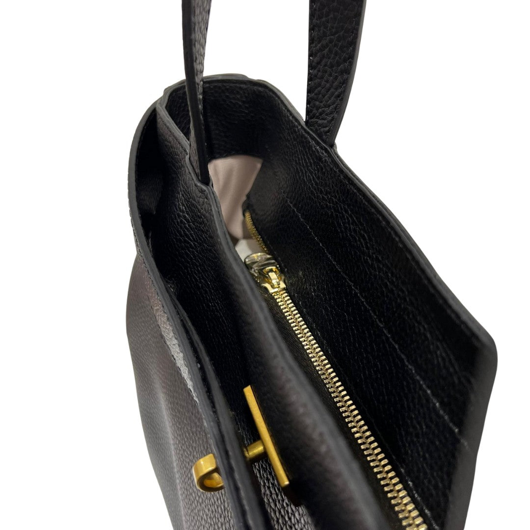 Loristella borsa shopping in pelle "Giada" Nero 3039.NERO