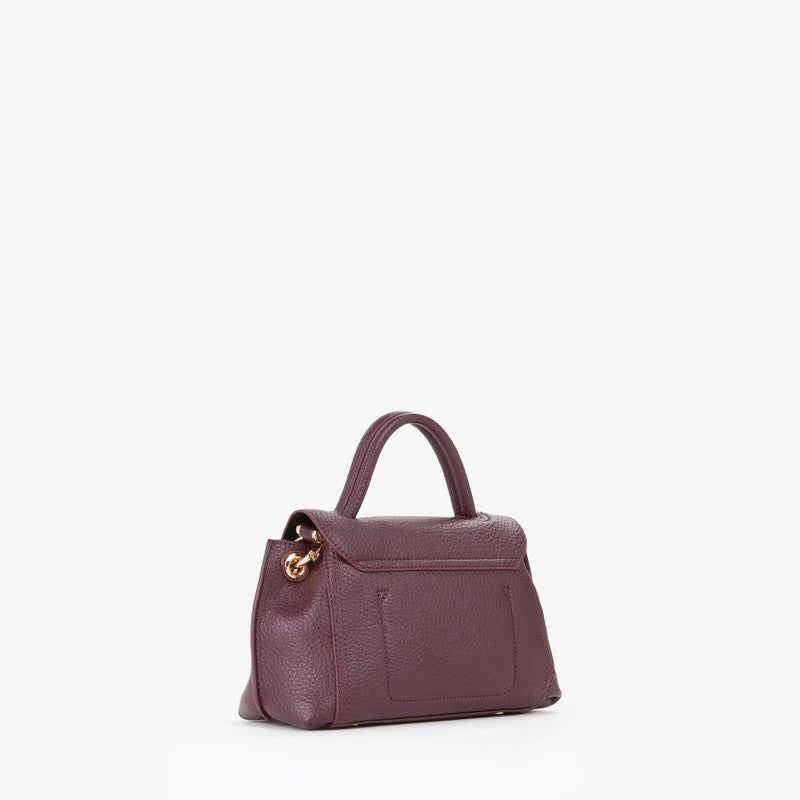 V73 borsa a mano in ecopelle "Federica" Bordeaux 73BS9ER02.BORDEAUX
