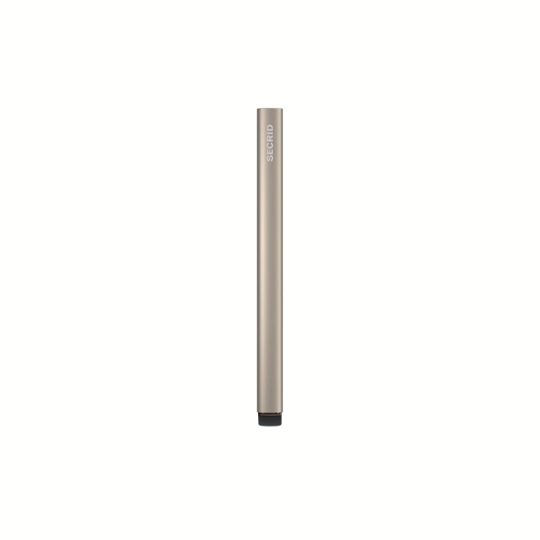 Secrid porta carte di credito in alluminio "Cardprotector" Platino C.CASHMERE