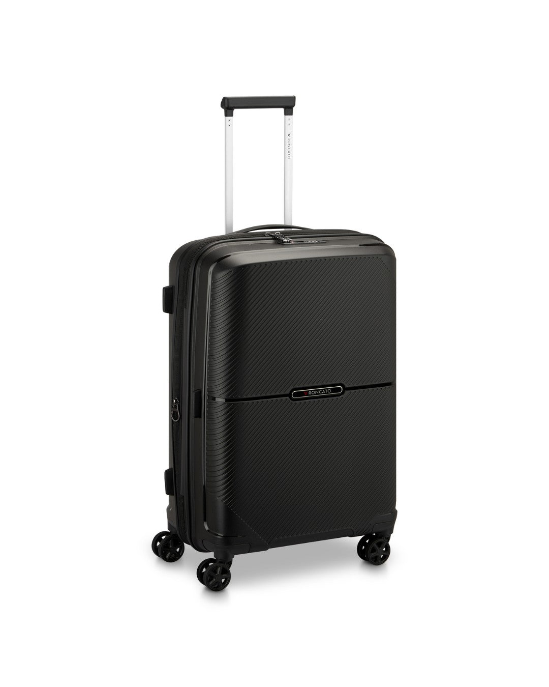 Roncato trolley medio in polipropilene "Storm" Nero 419412.01 NERO