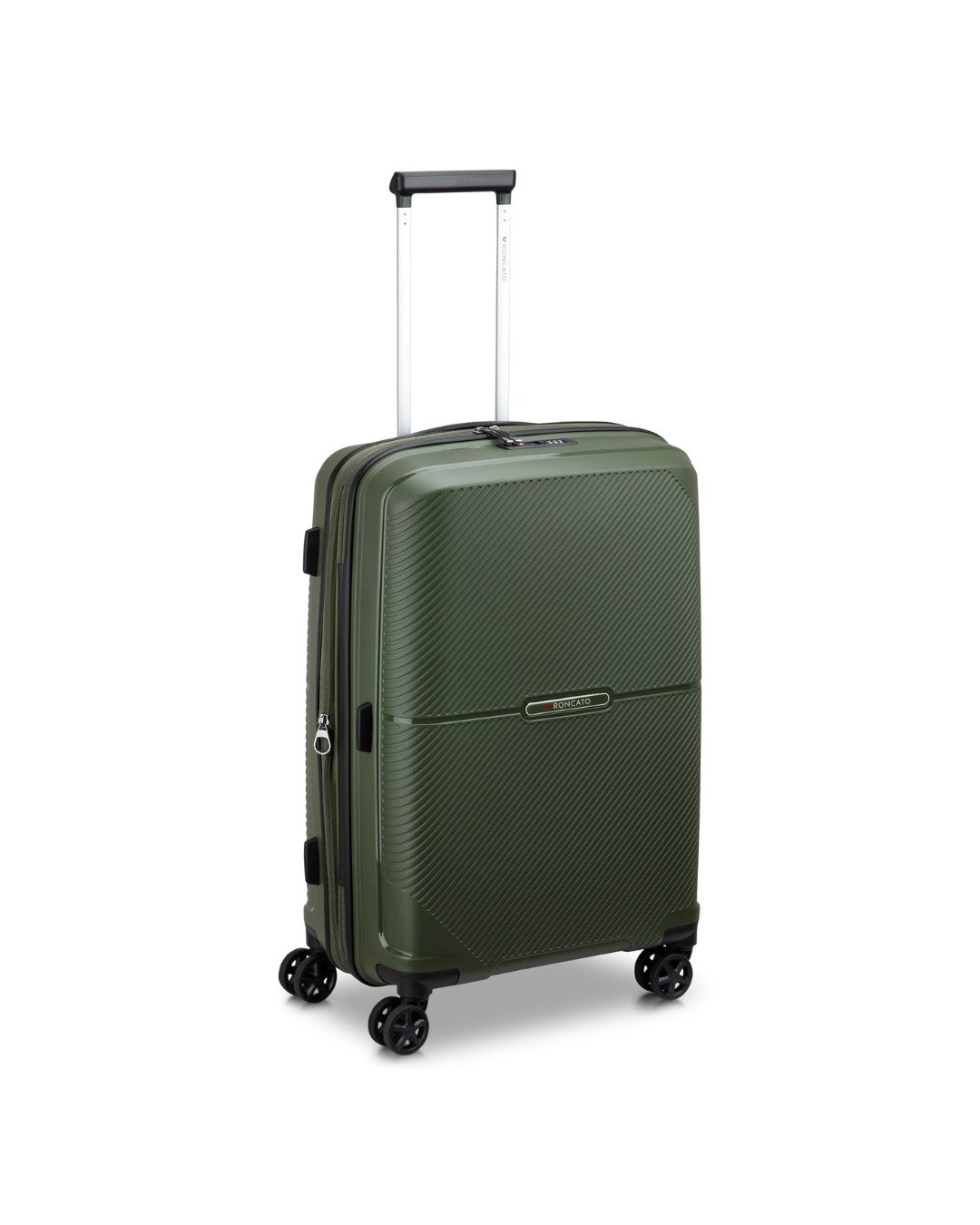 Roncato trolley medio in polipropilene "Storm" Verde 419412.47 FORESTA