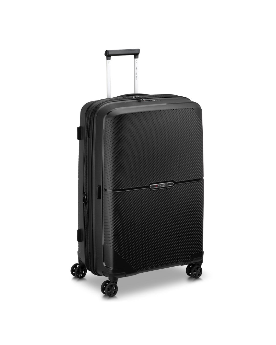 Roncato trolley grande in polipropilene "Storm" Nero 419411.01 NERO
