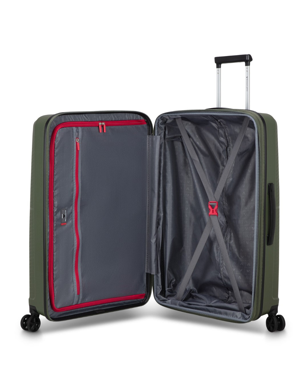 Roncato trolley grande in polipropilene "Storm" Verde 419411.47 FORESTA