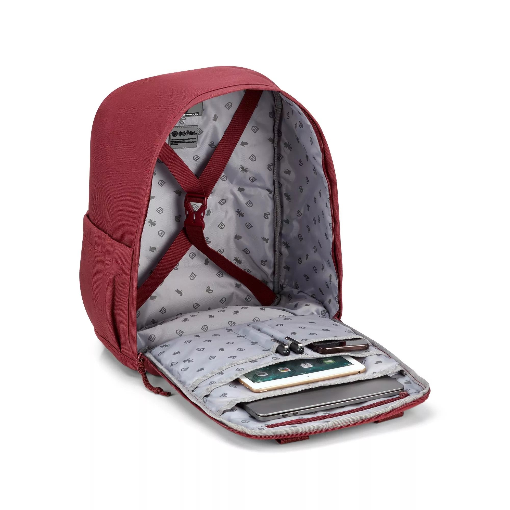 Roncato zaino cabina in tessuto "Harry Potter" Bordeaux 441032.05 BURGUNDY