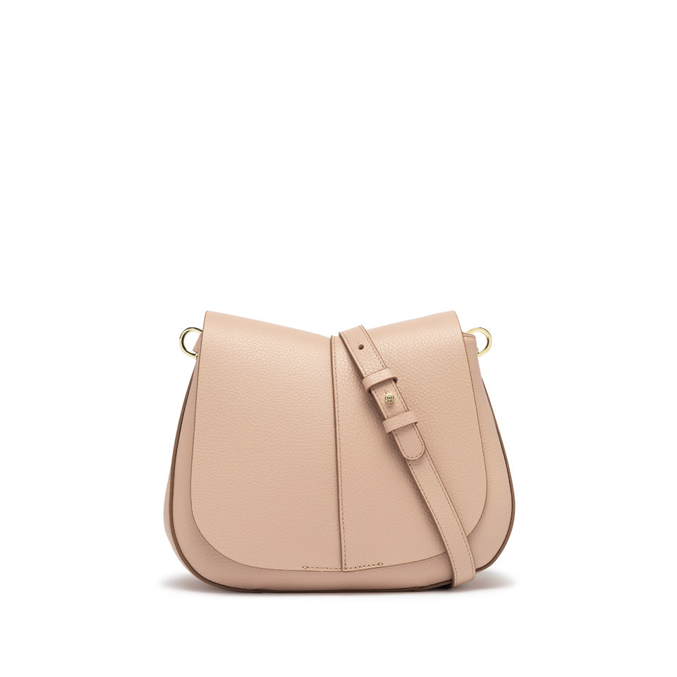 Gianni Chiarini borsa a tracolla in pelle "Helena Round" Cipria BS6036COMM GRN-NAOP.14363 PINK
