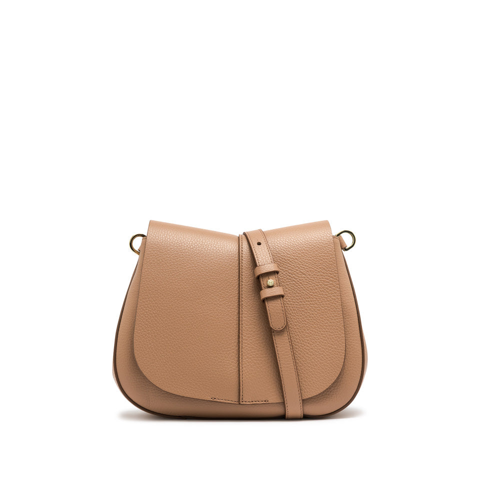 Gianni Chiarini borsa a tracolla in pelle "Helena Round" Beige BS6036COMM GRN-NAOP.5313 CLAY