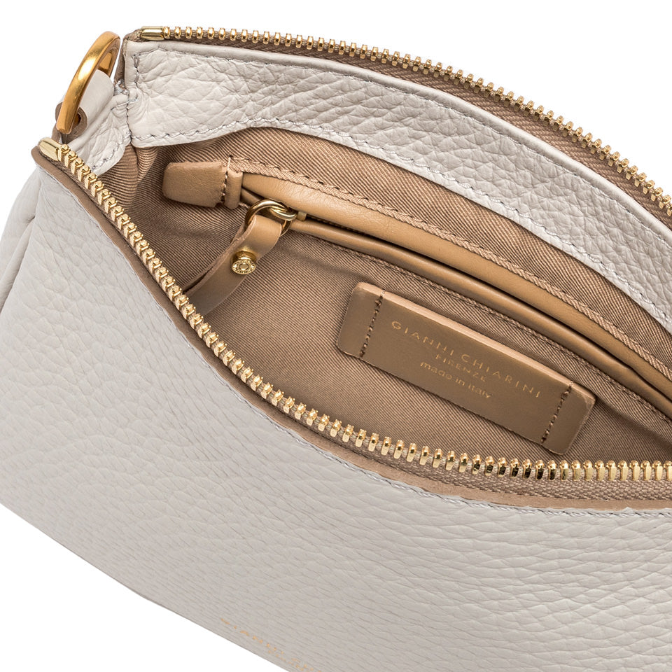 Gianni Chiarini borsa a tracolla in pelle "Brooke" Avorio BS8750TKL.211 SABBIA