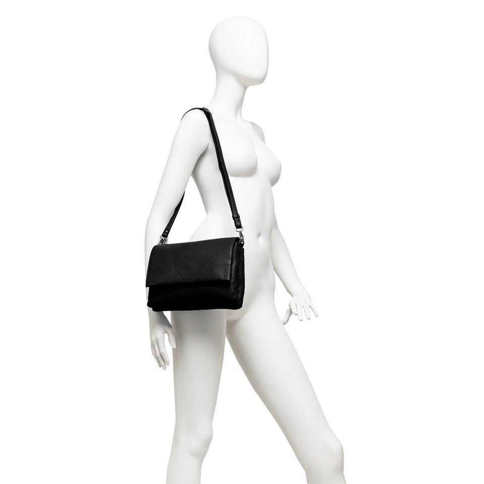 Gianni Chiarini borsa a tracolla in pelle "Three" Nero BS4364COMM GRN.001 NERO