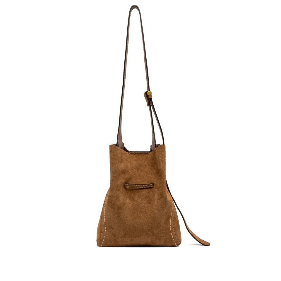 Gianni Chiarini borsa secchiello in camoscio "Sienna" Cuoio BS11786 CM-PL.1478 CARAMEL