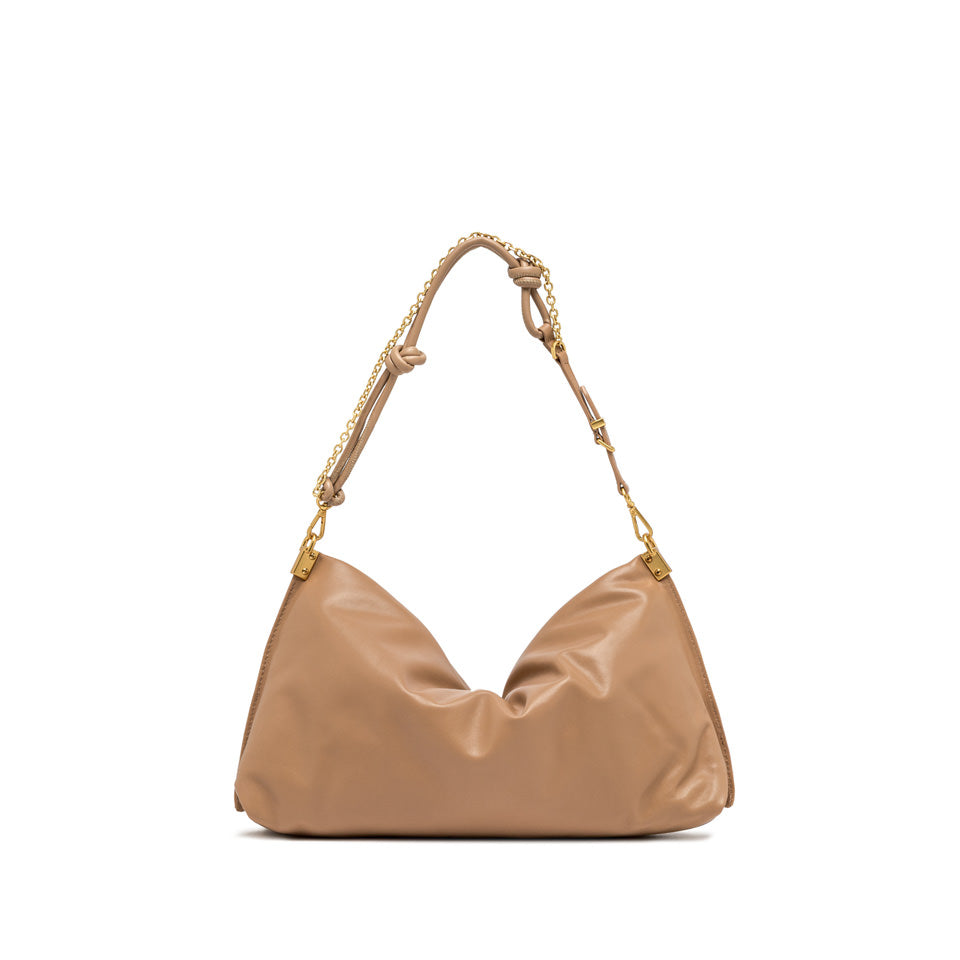 Gianni Chiarini borsa a spalla in pelle "Fanny" Beige BS11945 FOUCLD.5313 CLAY