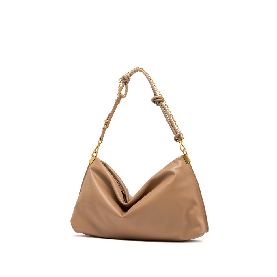 Gianni Chiarini borsa a spalla in pelle "Fanny" Beige BS11945 FOUCLD.5313 CLAY