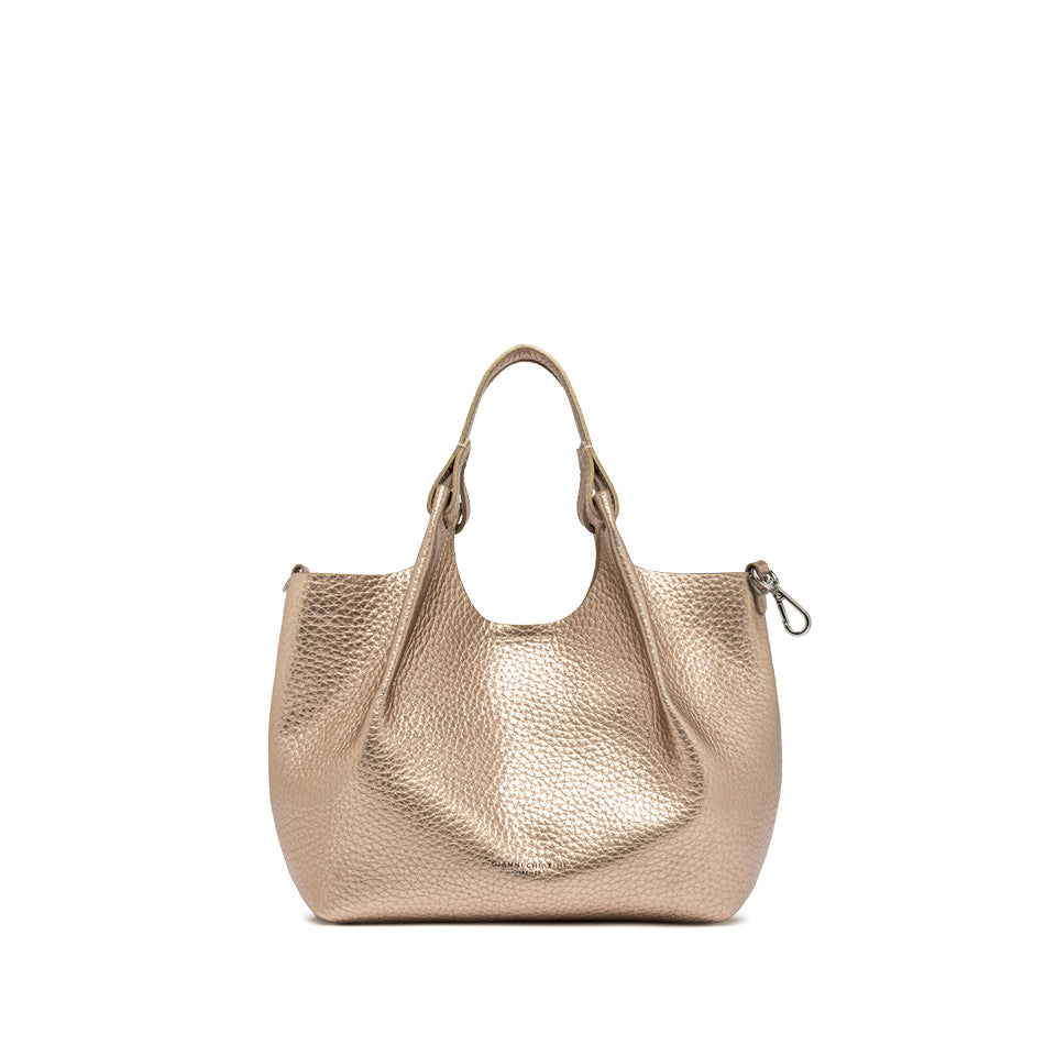 Gianni Chiarini borsa a mano in pelle "Dua" Platino BS9719RNGDBL.14368 MIRAGE-CLAY