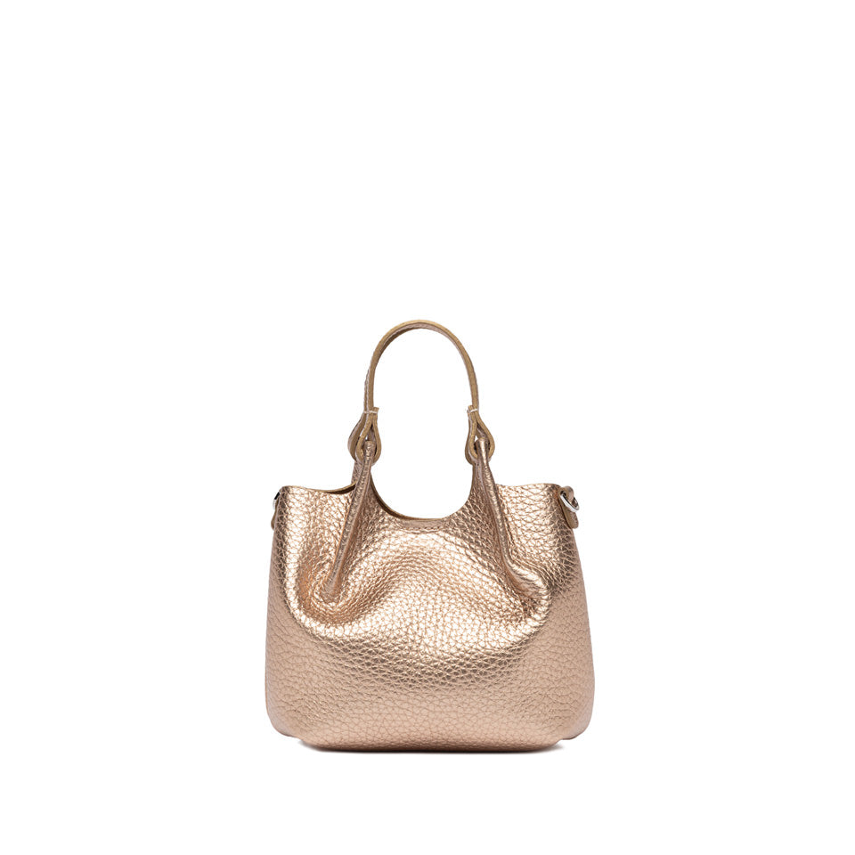 Gianni Chiarini borsa a mano in pelle "Dua" Platino BS9718RNGDBL.14368 MIRAGE-CLAY