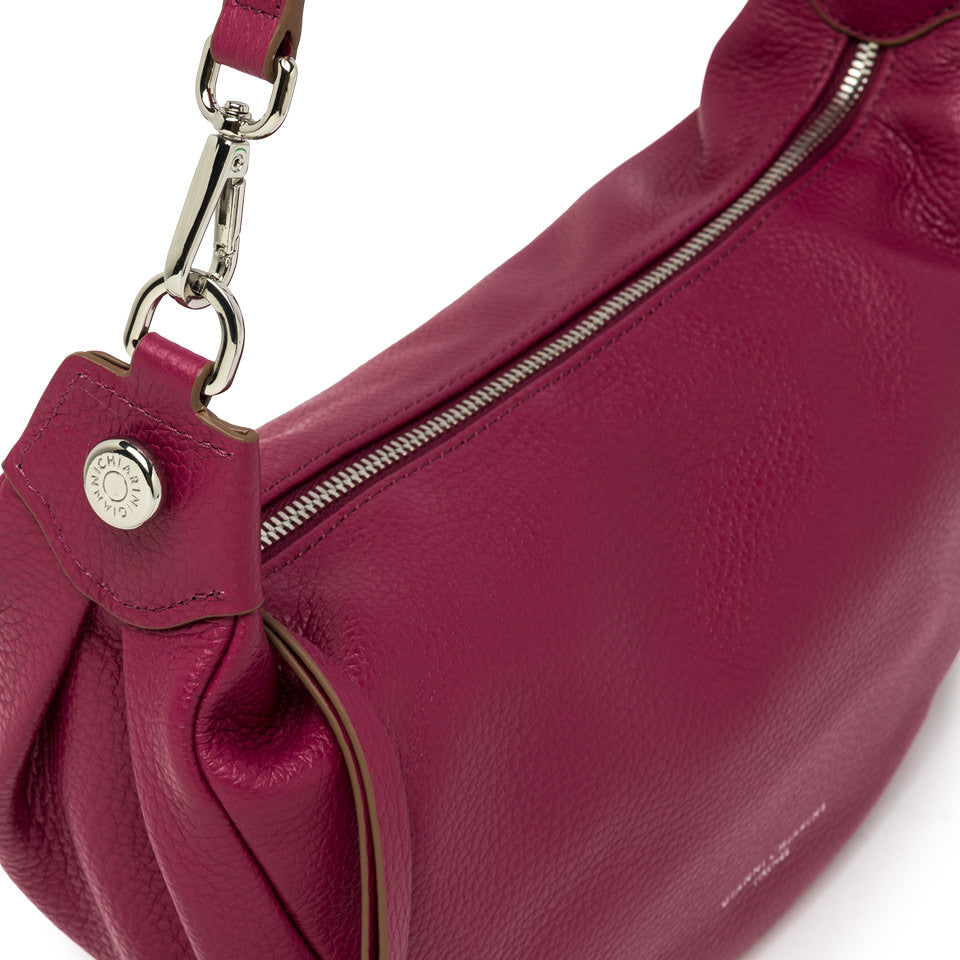 Gianni Chiarini borsa a spalla in pelle "Aisha" Fucsia BS11550COMM GRN-NA.14364 DESER